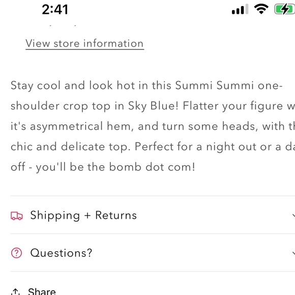 SUMMI TOP - Picture 8 of 9